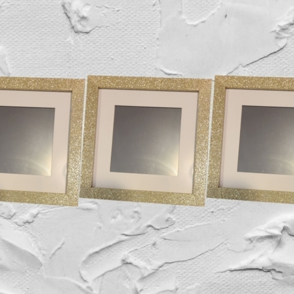 Decor accent wall mirror set - Picture 1 of 4